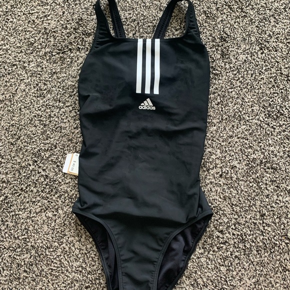 NWT Adidas Open-Back one-piece bathing suit